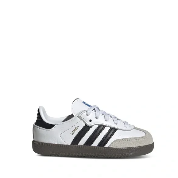 Adidas Kids White and Gray Sneakers Size 8 Toddler Gently Used - Picture 5 of 5